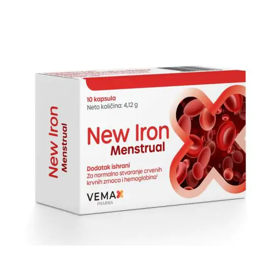 New Iron Menstrual 10 kapsula