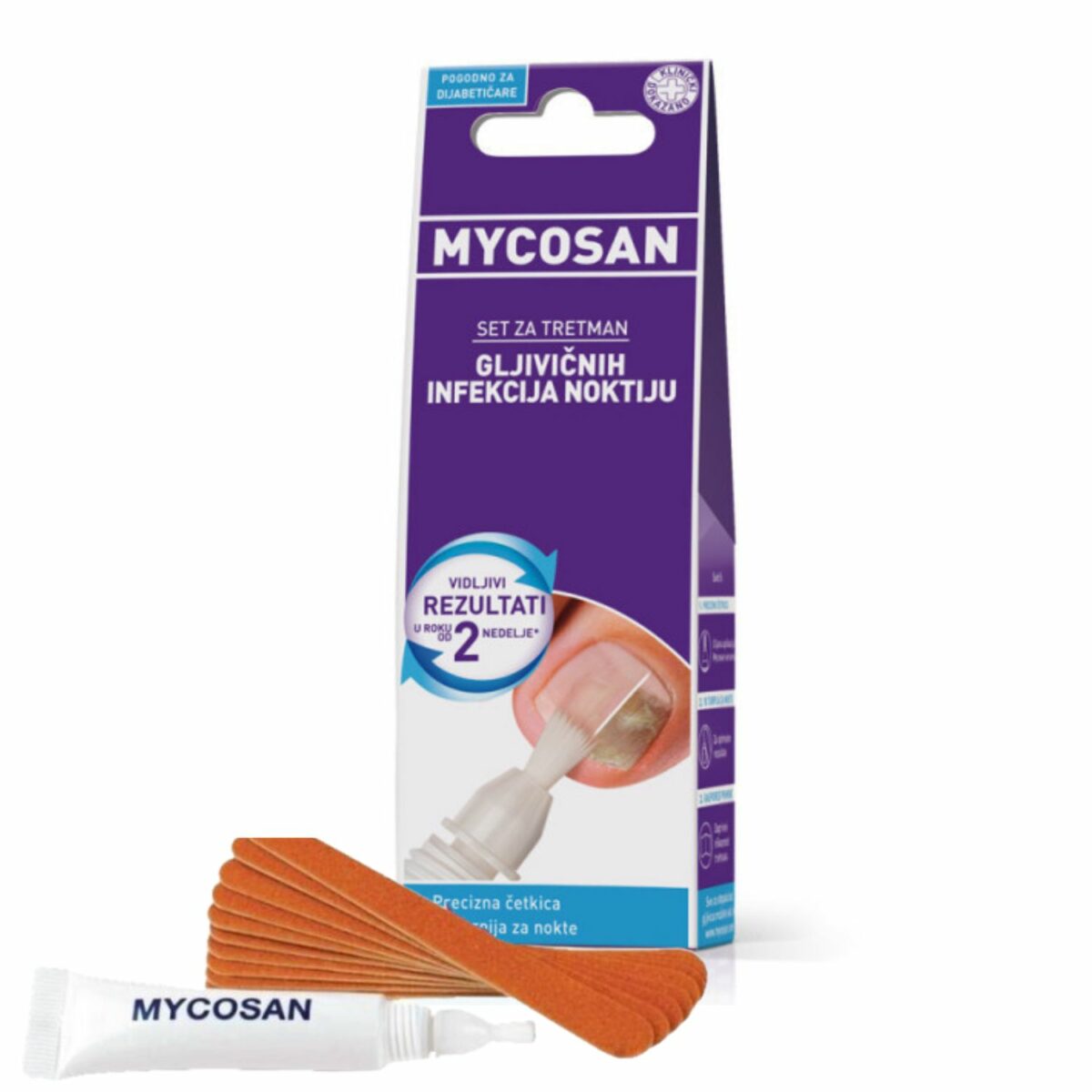 Mycosan set (serum+turpije) 5ml