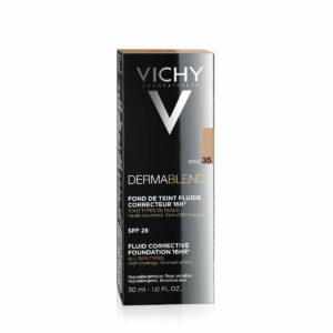 VICHY DERMABLEND Tečni puder visoke pokrivne moći SPF28, 30 ml, 35 Sand
