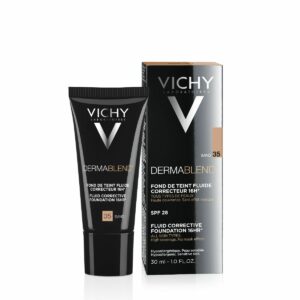 VICHY DERMABLEND Tečni puder visoke pokrivne moći SPF28, 30 ml, 35 Sand