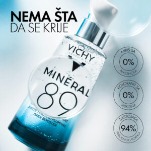 VICHY MINÉRAL 89 BOOSTER Dnevni booster za snažniju i puniju kožu, 50 ml