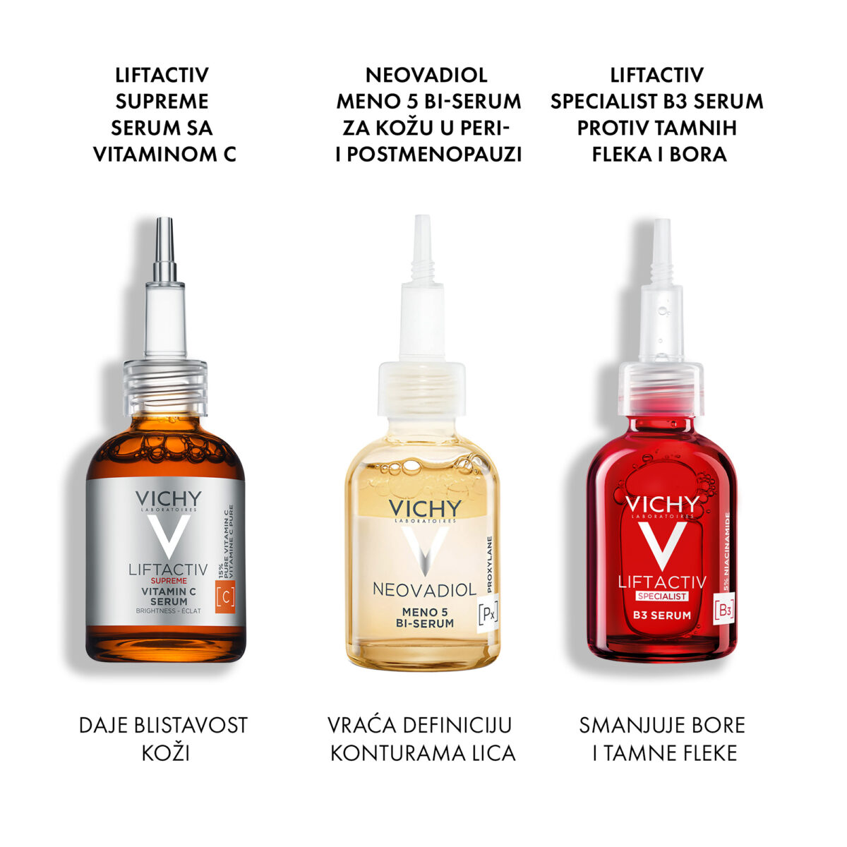 VICHY NEOVADIOL MENO5 BI-Serum za kožu u menopauzi i postmenopauzi, 30 ml