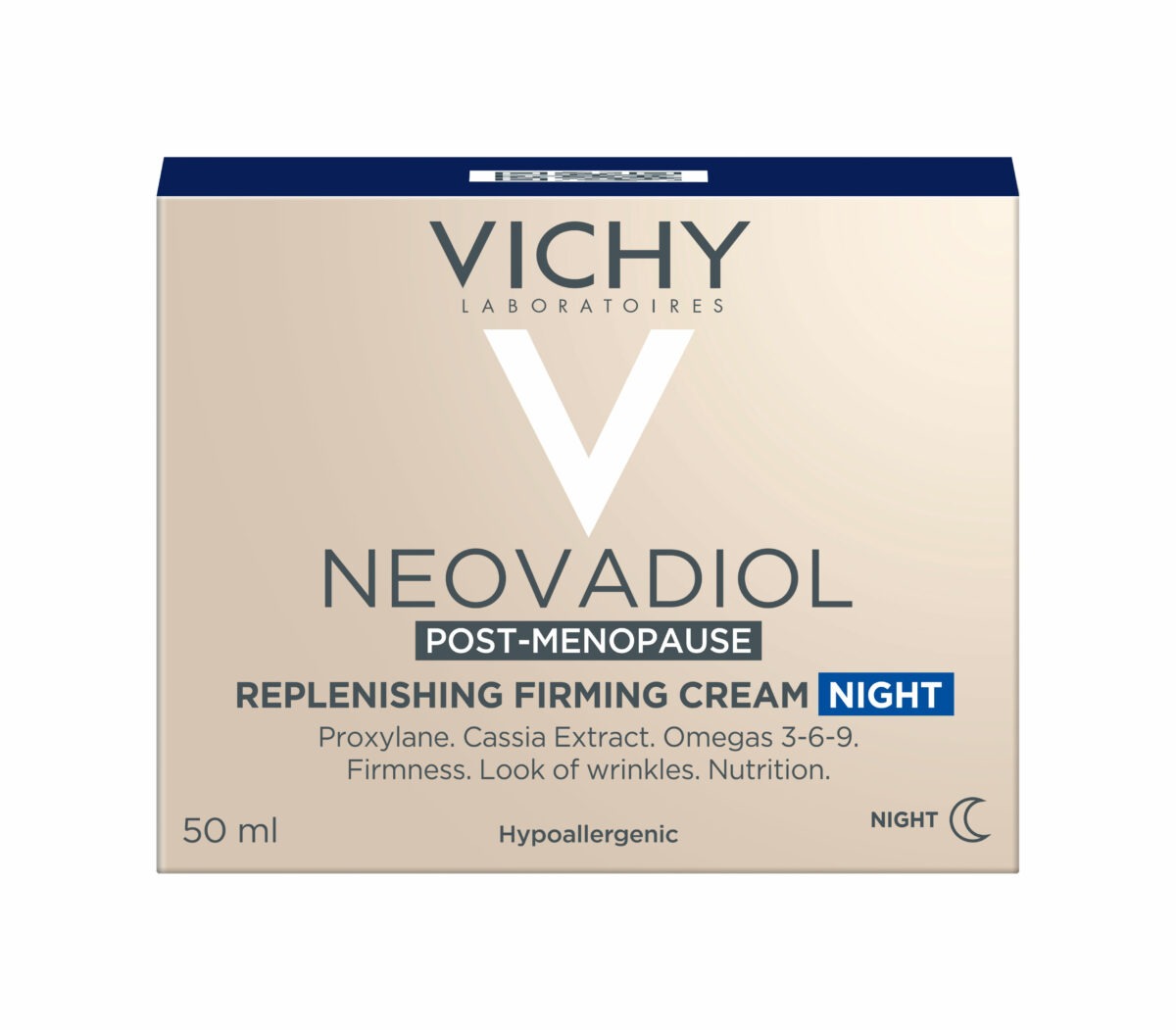 VICHY NEOVADIOL Noćna nega za gustinu i punoću kože u menopauzi s LHA kiselinom, 50 ml