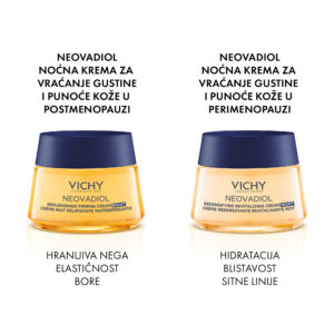 VICHY NEOVADIOL Noćna nega za gustinu i punoću kože u menopauzi s LHA kiselinom, 50 ml