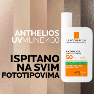 La Roche-Posay Anthelios UVM Oil Control Fluid SPF 50+ 50ml