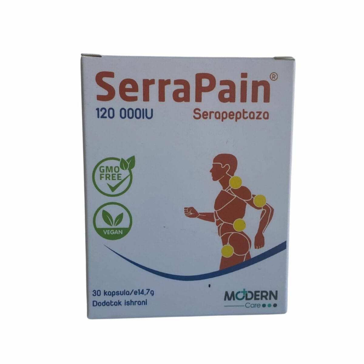 Serra Pain 120 000IU 30 kapsula