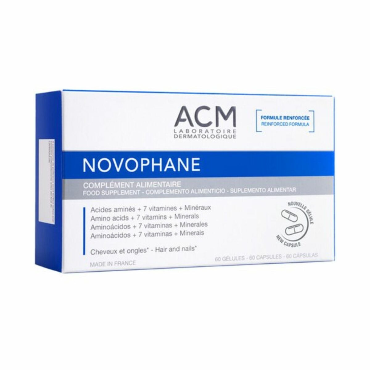 Novophane kapsule za kosu i nokte A60