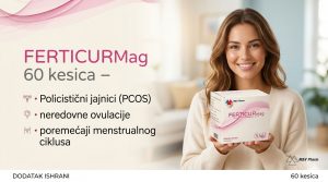 FERTICURMag 60 kesica – Policistični jajnici (PCOS), neredovne ovulacije, poremećaji menstrualnog ciklusa