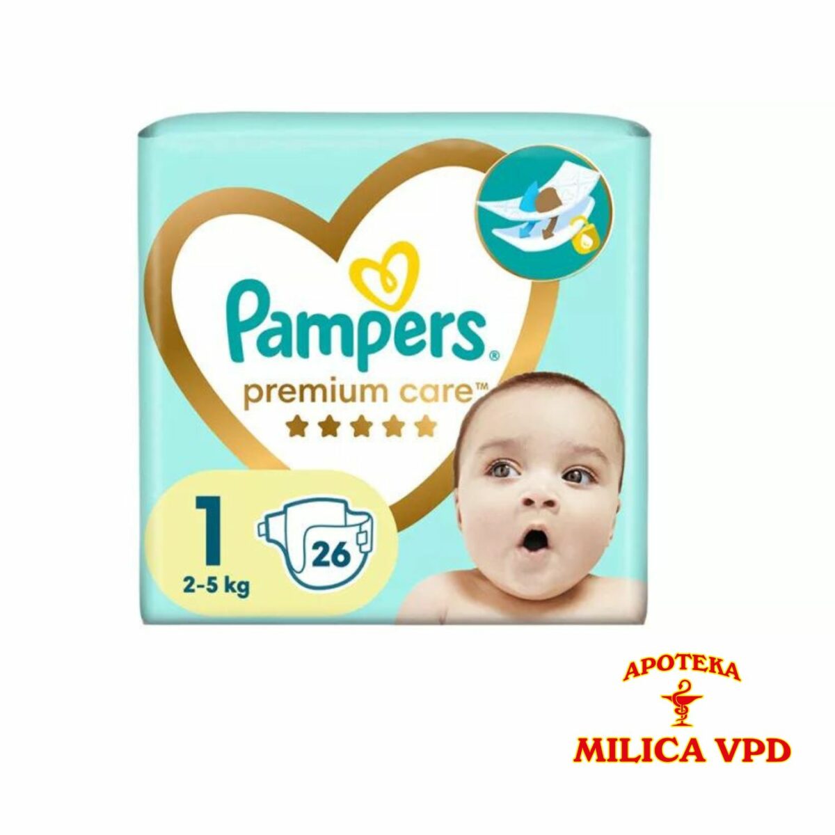 Pampers Premium Care 1 A26