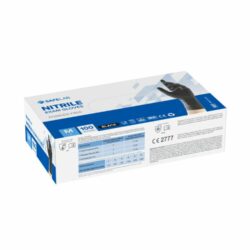 Rukavice Nitrilne Crne M 100 komada