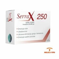 Serrax Ultra Forte 250 000 SPU 10 kapsula