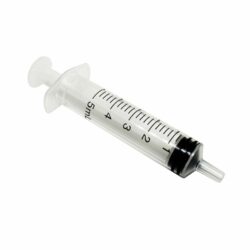 Špric 5ml trodelni plastični sterilni sa gumom