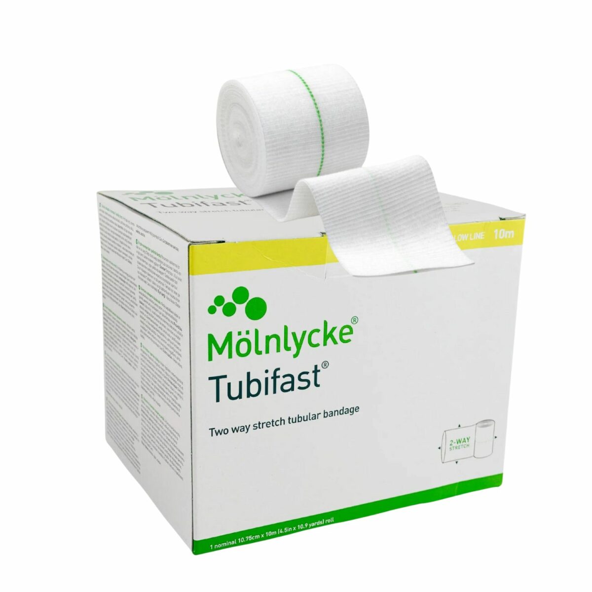 Tubifast 2-way žuti 10m