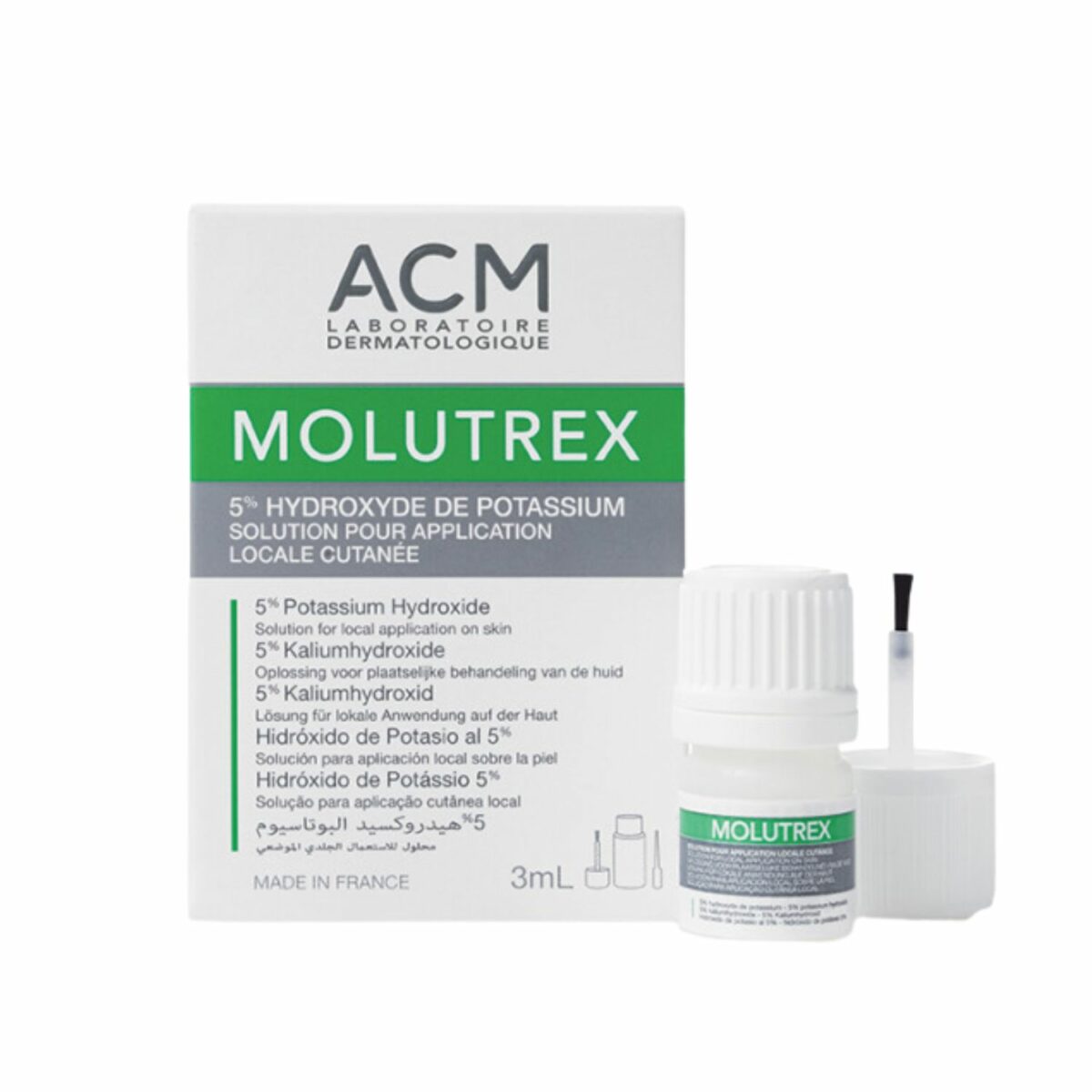Molutrex rastvor protiv bradavica 3ml