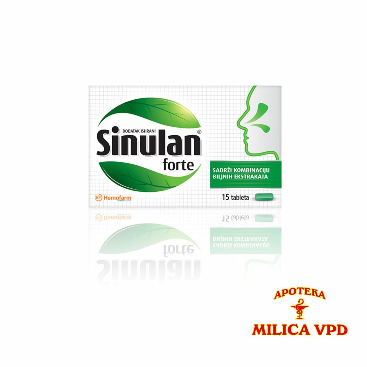 Sinulan Forte 15 tableta