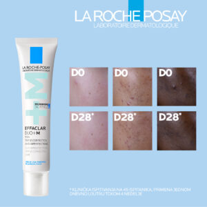 La Roche-Posay EFFACLAR DUO+M Trostruka korektivna nega protiv nepravilnosti masne kože i začepljenih pora, 40 ml