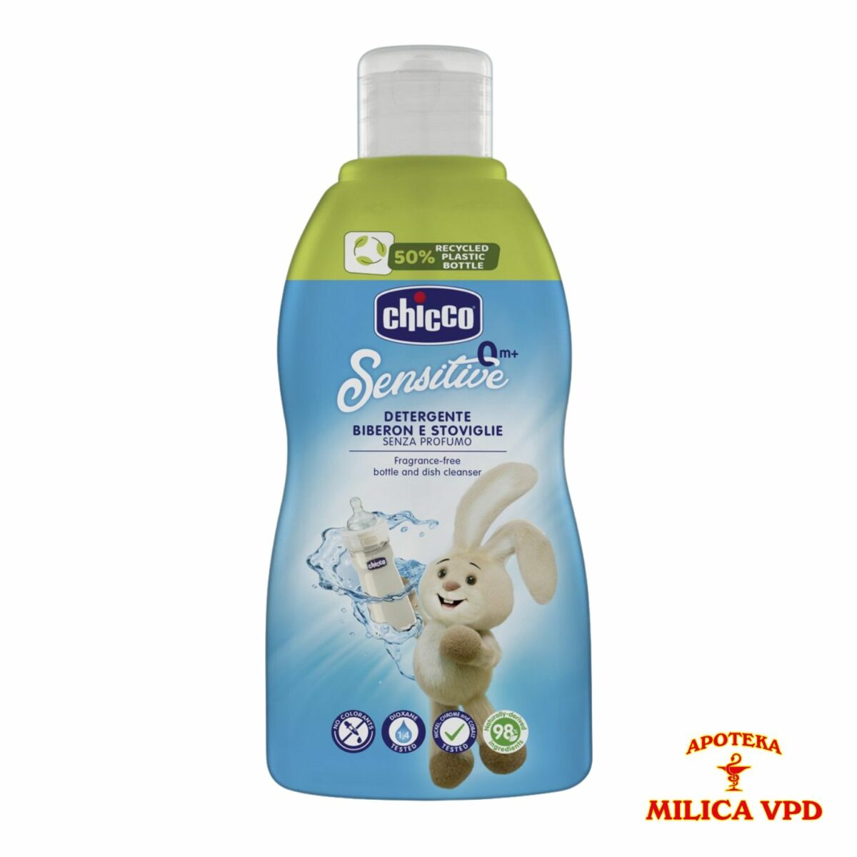 Chicco tečnost za pranje flašica i cucli 300ml