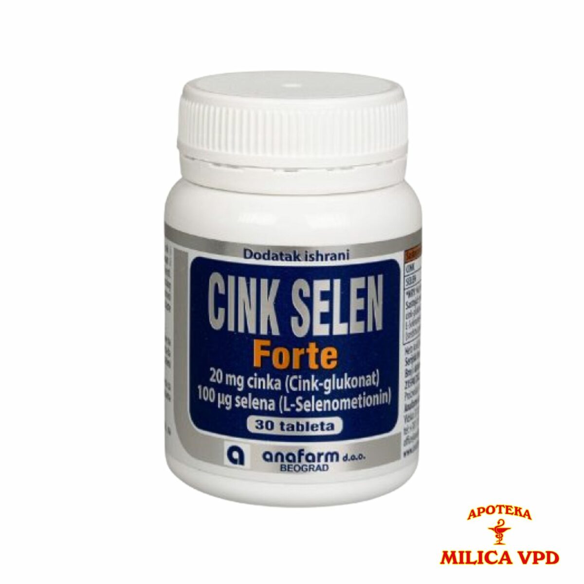 Cink selen Forte - 30 tableta