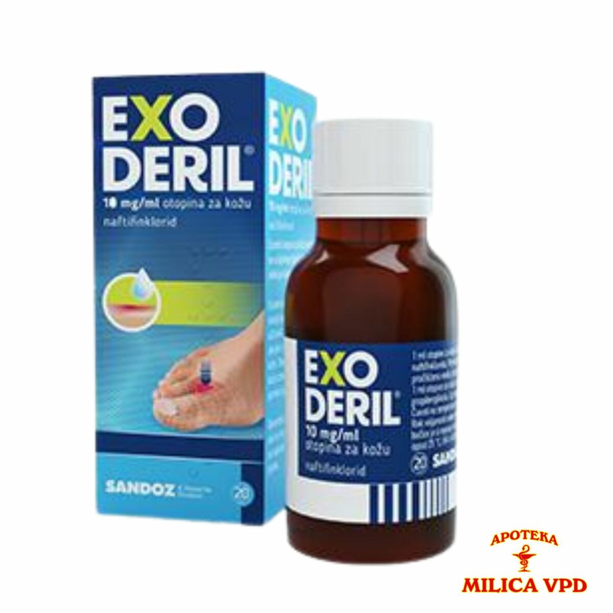 Exoderil rastvor 10mg/ml 10ml