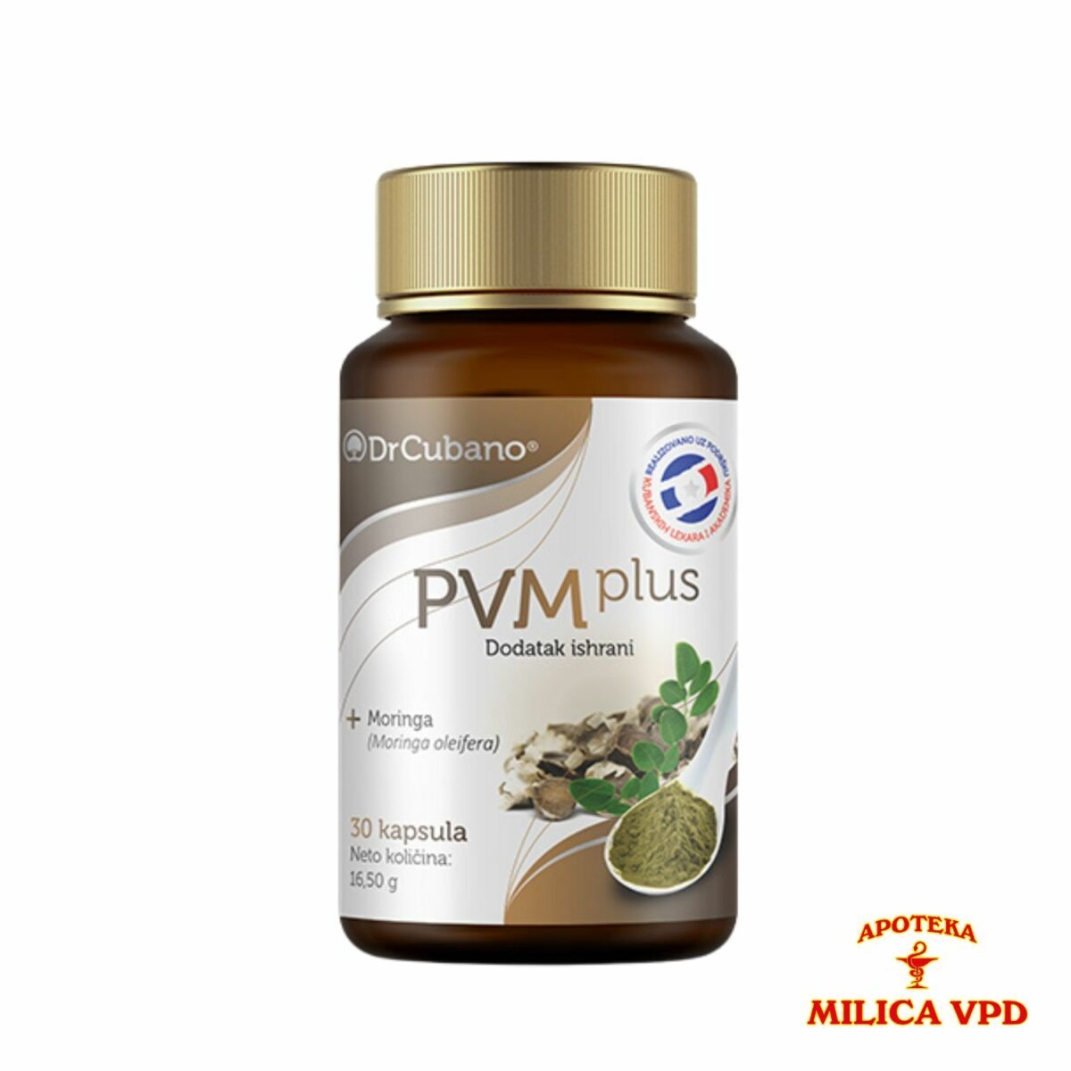 PVM Plus Moringa 30 kapsula