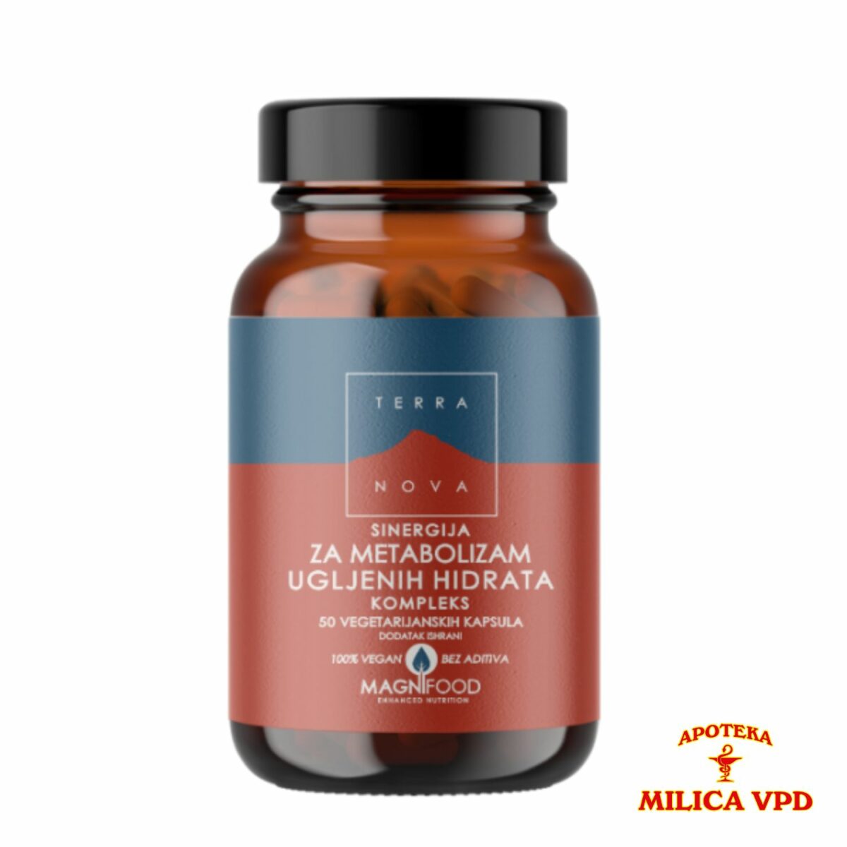 Terranova Sinergija za metabolizam ugljenih hidrata A50 kapsula