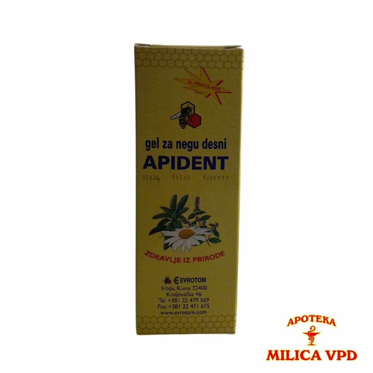 Apident gel za negu desni 50gr