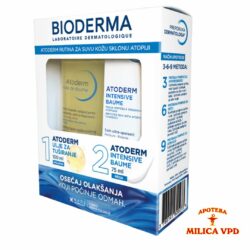 Bioderma Atoderm Intenzivni balzam 75ml + Bioderma Atoderm uljana kupka 100ml