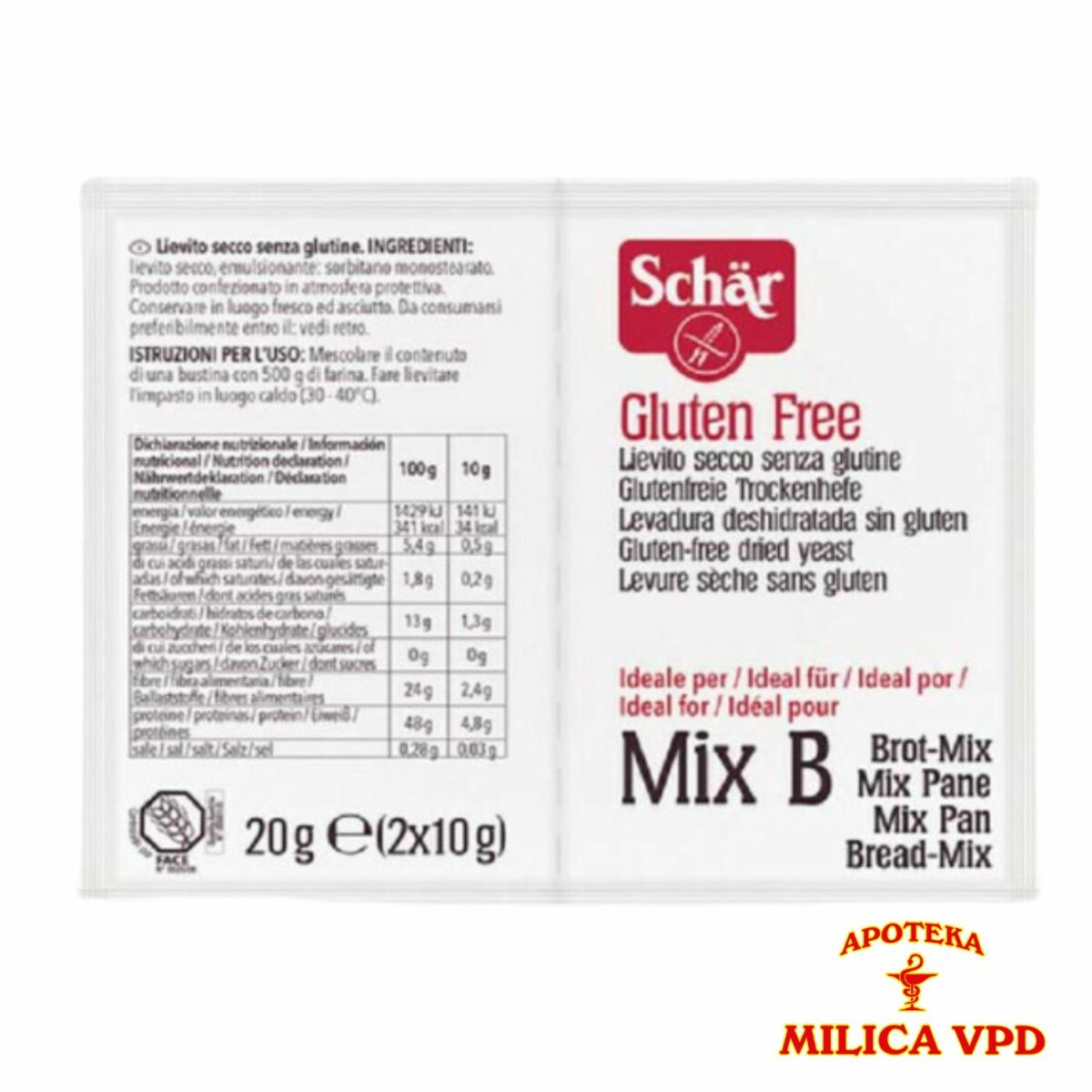 SACHER SUVI KVASAC 2X10G