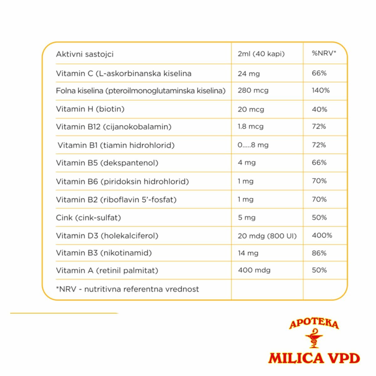 Vitalkid kapi za imunitet 40ml - Image 2