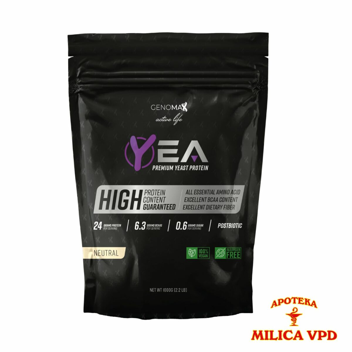 Yea protein neutralni 1kg