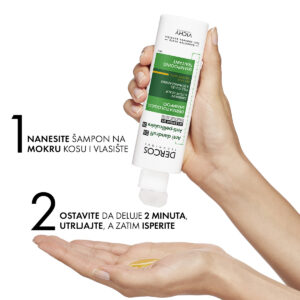 VICHY DERCOS AD Šampon protiv peruti za suvu kosu 200ml