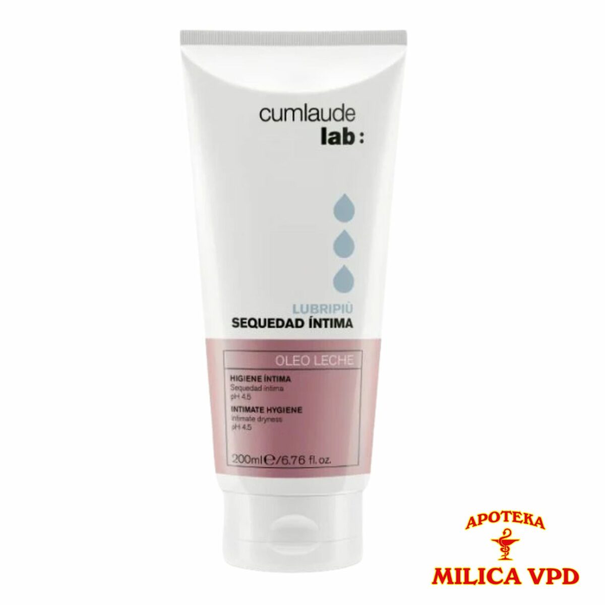 Cumlaude Lubripiu Sequedad Intimna uljana krema 200ml