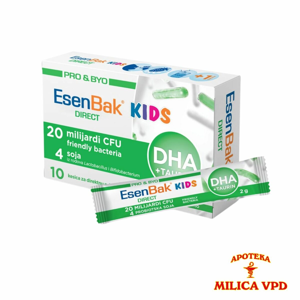 Esenbak Kids DHA Kids 10 direkt kesica