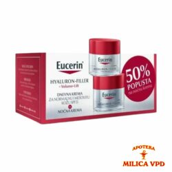 Eucerin Hyaluron Filler Volume Lift dnevna krema za normalnu i mešovitu kožu sa SPF 15+ 50ml + Eucerin Hyaluron Filler Volume Lift noćna krema 50ml