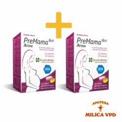 Premama Duo Active + 30 kapsula + 30 tableta 1+1 GRATIS