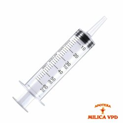 Špric 50ml trodelni plastični sterilni sa gumom - za irigaciju