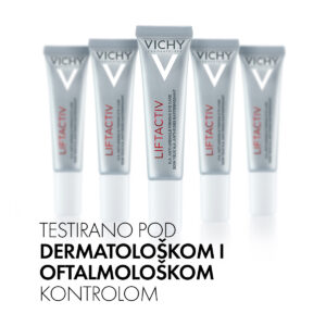 VICHY LIFTACTIV H.A. Nega za učvršćivanje područja oko očiju protiv bora sa hijaluronskom kiselinom, 15 ml