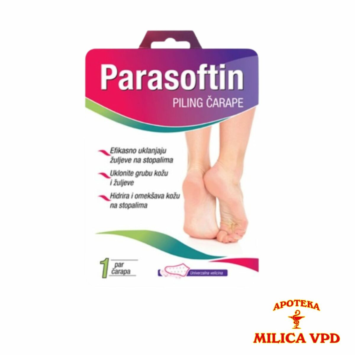 Parasoftin piling čarape