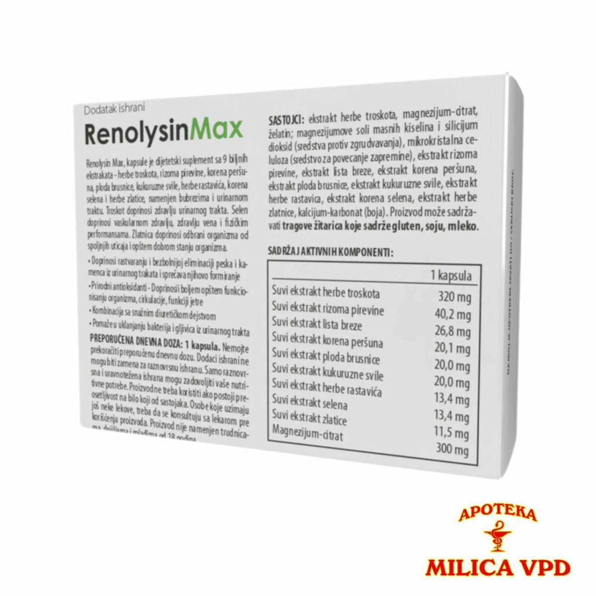 Renolysin Max 30 kapsula - Image 2