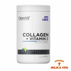 Ostrovit Collagen + Vitamin C ukus crna ribizla 400gr