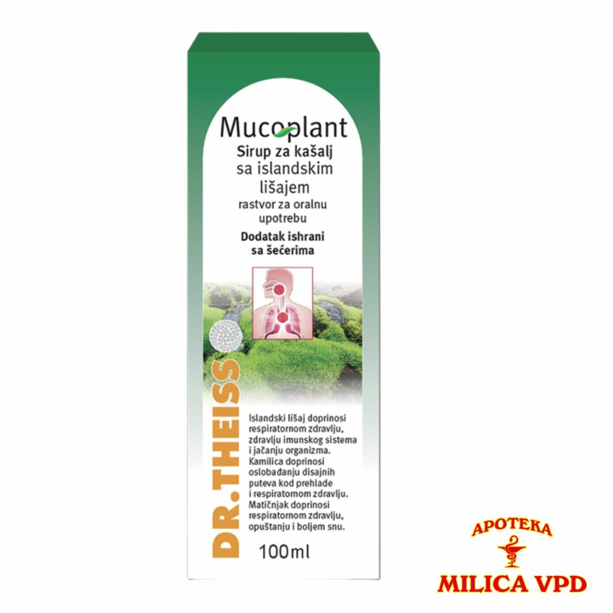 Mucoplant sirup islandski lišaj 100ml