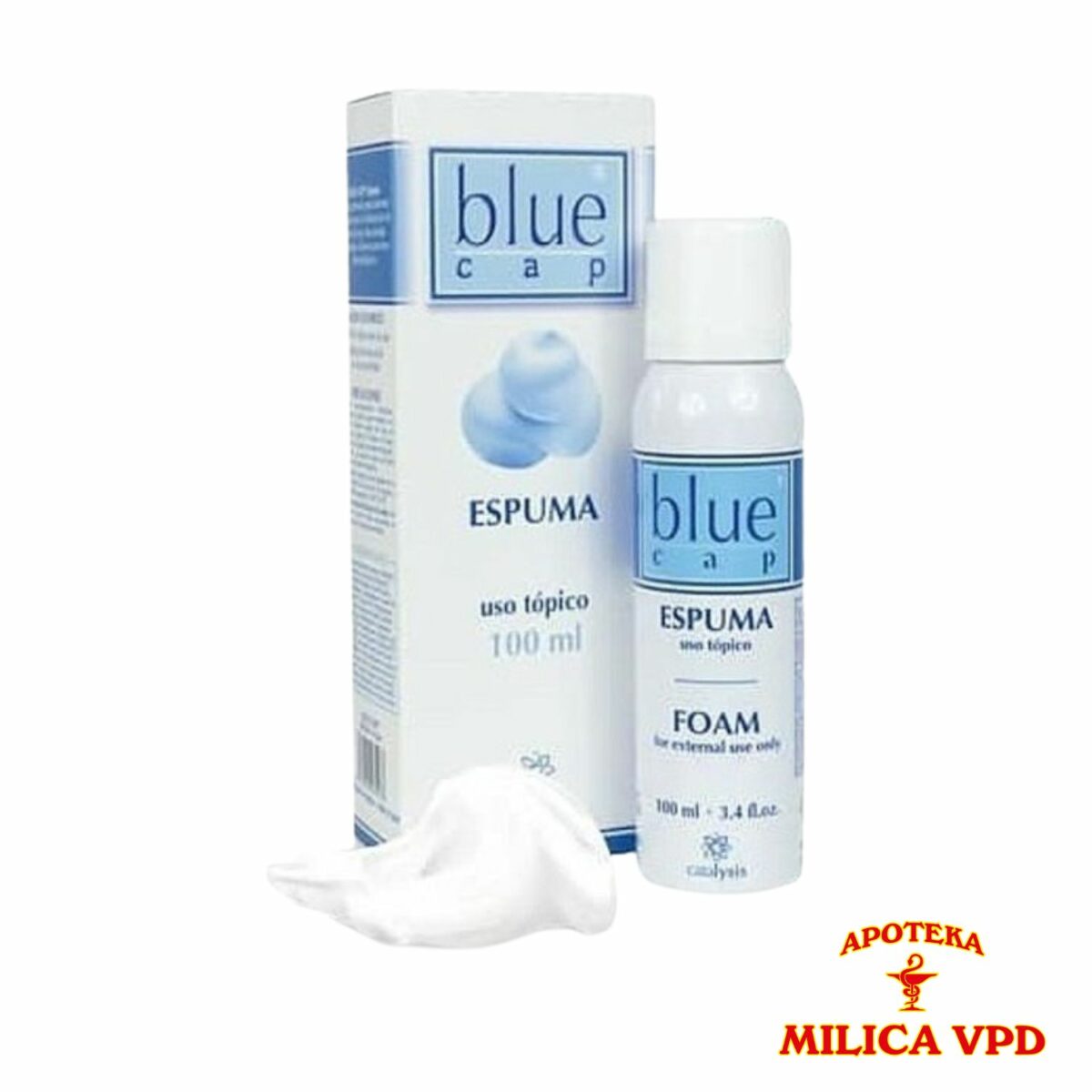 Blue cap pena 100ml