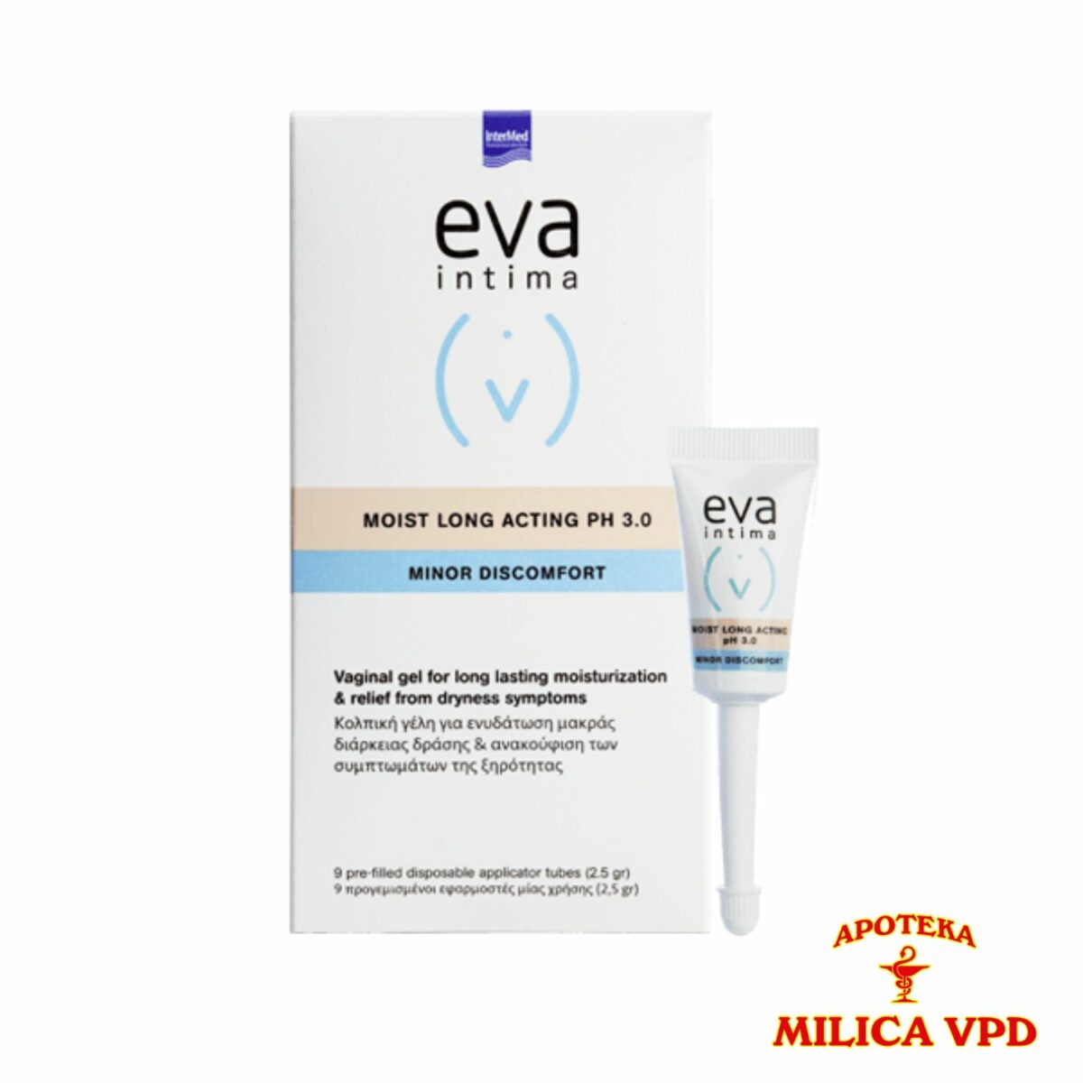 Eva Intima MOIST LONG ACTING GEL pH 3.0 A9