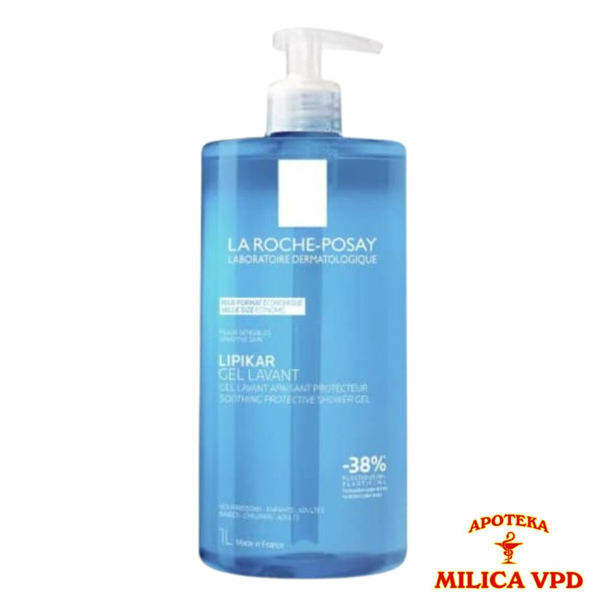 La Roche-Posay Lipikar gel Lavant 1L