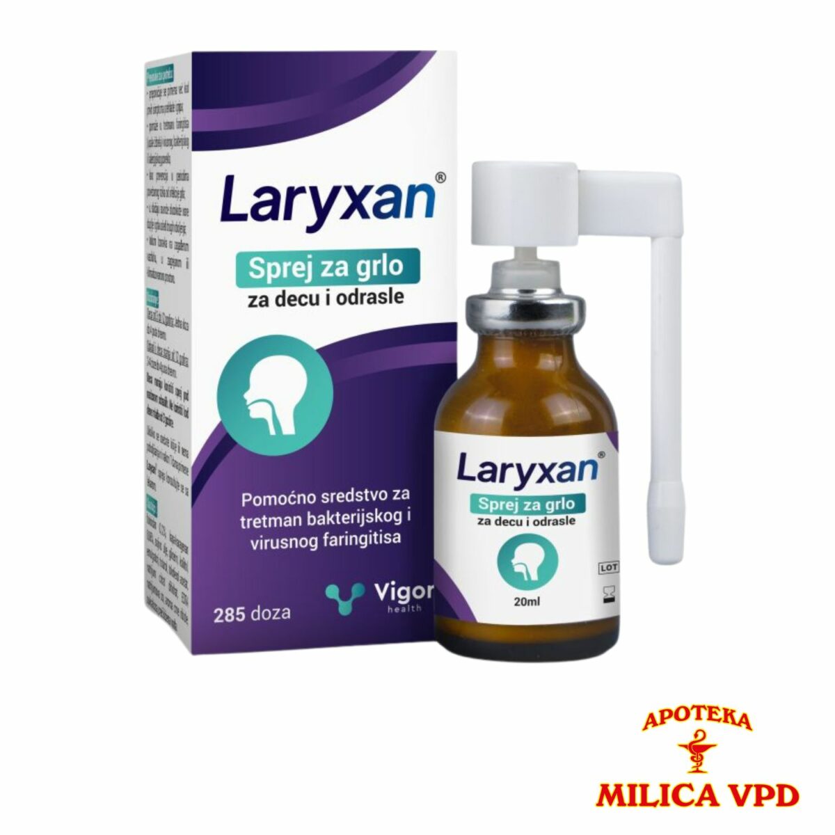 Laryxan sprej za grlo 20ml