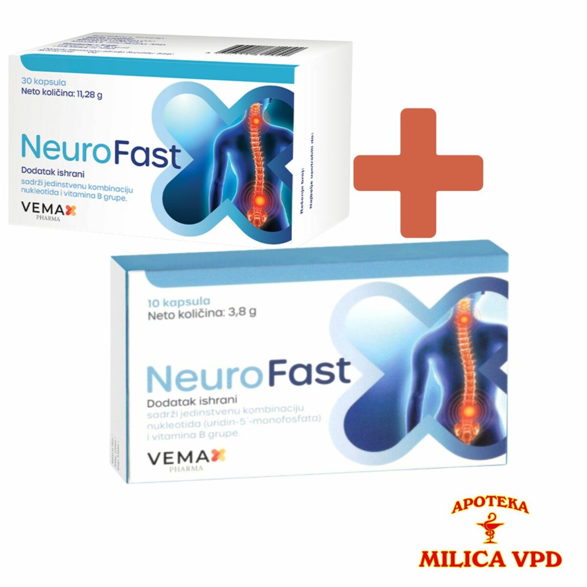 Neurofast 30 kapsula + 10 kapsula GRATIS