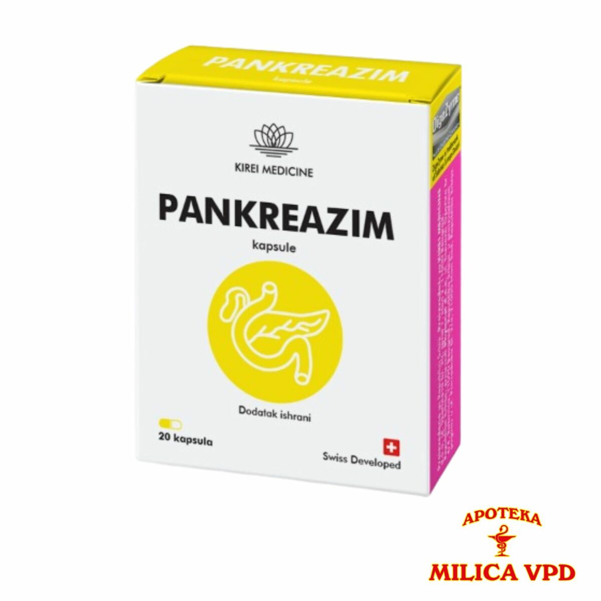 Pankreazim 20 kapsula