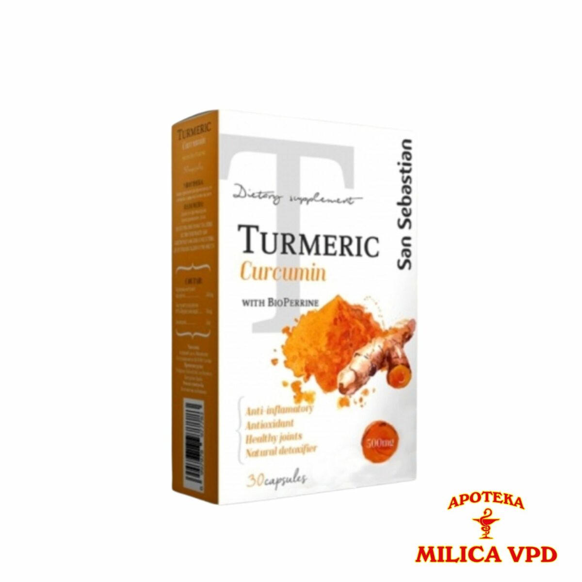 Turmeric Curcumin 30 kapsula