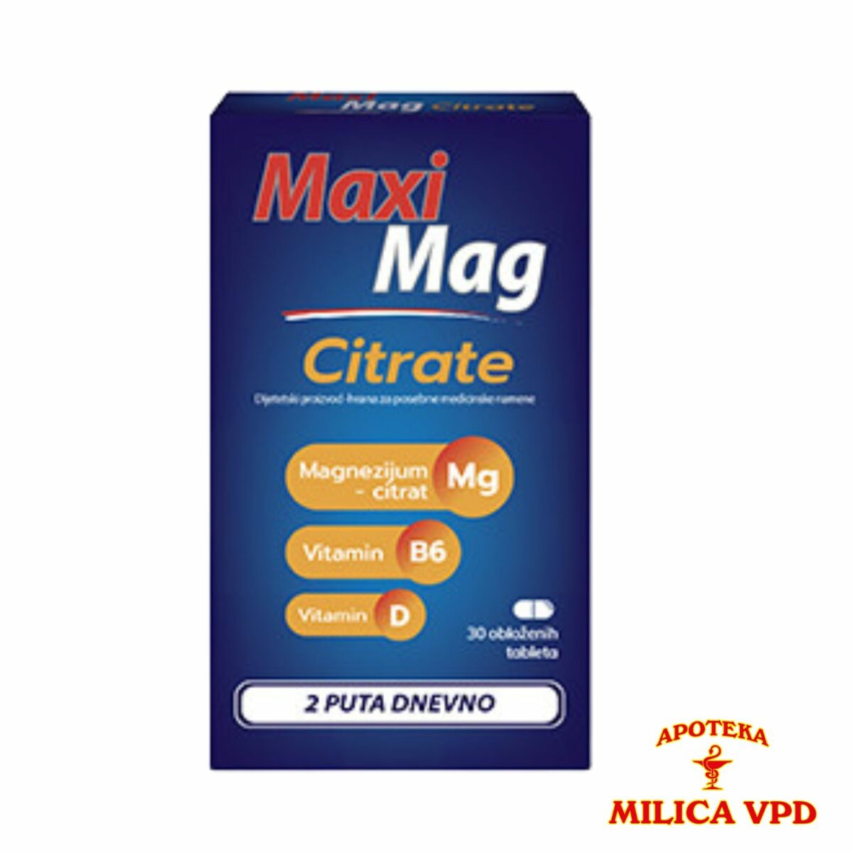 Maxi Mag Citrate 30 tableta