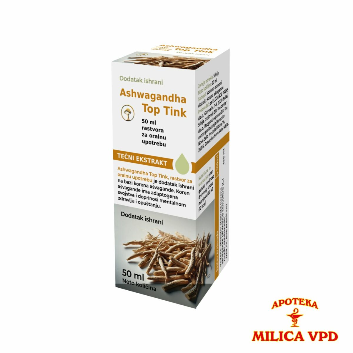 Ashwagandha Top Tinktura 50ml